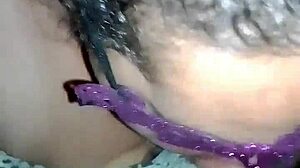 amateur housewife feels intense pleasure fucking husbands friend with big black cock in motel