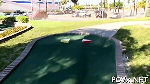 Naughty Teenie Craves Huge Cocks And Intense Fucking