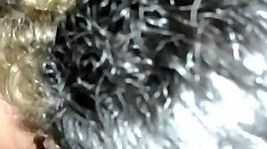 amateur housewife feels intense pleasure fucking husbands friend with big black cock in motel