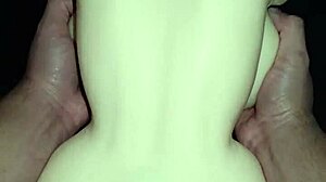 sally begs for anal doggystyle and gets cum on ass