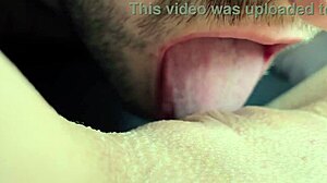 A naughty amateur dives into a pretty girl's wet pussy with her tongue
