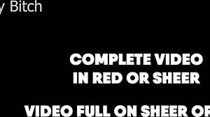 Man, I'm such a naughty slut, full video on Red!