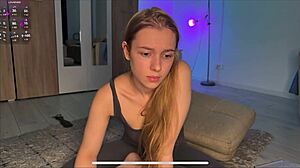 Intense Fingering Builds to Tight Anal Doggystyle. Webcam Teen 18+ Achieves Horny Orgasm from Homemade Masturbation.