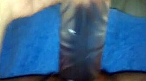 Hayley feels intense pleasure using her big dildo. The toys bring her to new heights of satisfaction.