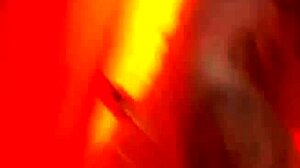 Intense cum kiss after creampie