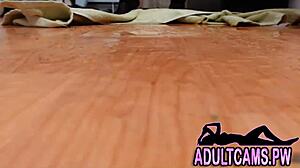 Non-stop squirting on webcam show with amateurs and couple