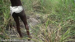 Neighborhood Handyman Deviates To Fuck Pretty Girl And Married Women In Cameroon Celebrations