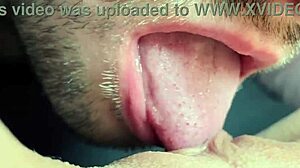 A naughty amateur dives into a pretty girl's wet pussy with her tongue