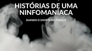 Dripping Big Pussy Messes Outdoor Run In Public