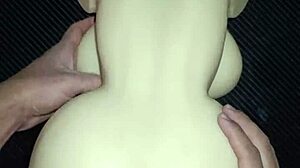 sally begs for anal doggystyle and gets cum on ass