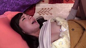 sumire's palm reading reveals lack of male luck leading to wet pussy