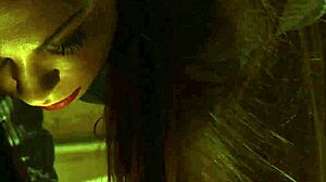 voyeur lesbian slave fingering herself to a hard orgasm