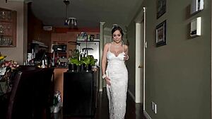 Teenie Anna Gives Perfect Anal Gape In Fishnets