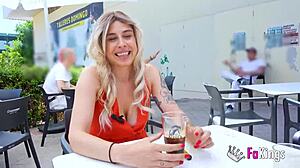 Hot Blonde Tania López Fucks Neighbor Roughly