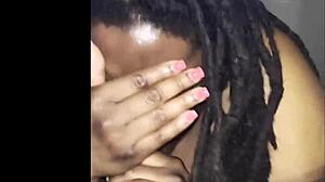 Slowpoke amateur gives submissive blowjob