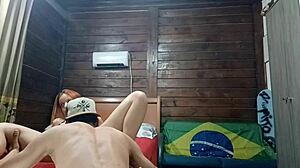 Friend Catches Me Masturbating in Bedroom and Joins for Bareback Pounding