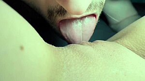 A naughty amateur dives into a pretty girl's wet pussy with her tongue