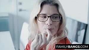 this teen girl has a hot surprise for mommy kenna james cory chase with licking and fucking