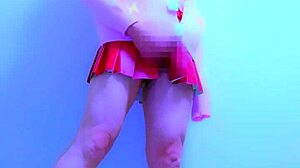 just exploring crossdressing styles in fishnets with a curvy twist