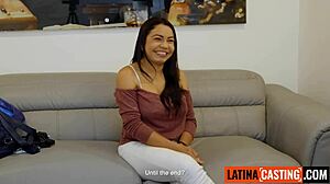 Curvy Big Tits Latina Milf Slammed Doggystyle At Amateur Casting