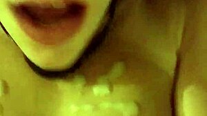 hot cougar milf babe in a vampire themed video