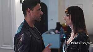 Inventor Blackmails Step-Sisters Into Dark Fantasy Orgy