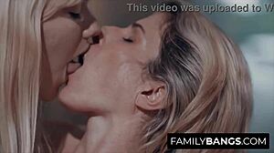 this teen girl has a hot surprise for mommy kenna james cory chase with licking and fucking