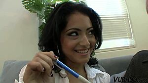 Mature German Teacher Gives Facial to 19-Year-Old Step Daughter