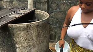 Intense Pleasure From Fucking Massive Tits Bbw Outdoor