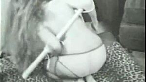 Vintage Bondage Features Hairy Beaver