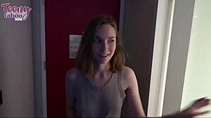 Seth Brogan Fucks Petite Blonde Claire Roos in Doggystyle, Deepthroats His Cock, and Cums in Her Tight Ass