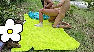 Can you handle the biggest whore getting fucked in the countryside?