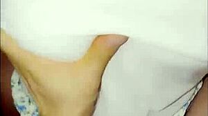 I'm Crazy for My Shy Latina's First Homemade Clip!
