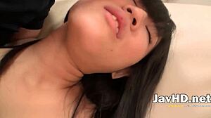 brunette with glasses enjoys pov chat