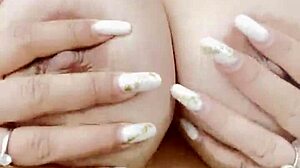 Closeup nipple and boobs