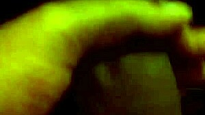 Detailed Cumshot Scene While She Sucks His Cock in the Bedroom