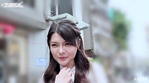 shy office lady dreams of modeling returns with mouthful of cum