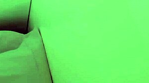 sexy stepmom shares bed and masturbates beside stepson in rough play
