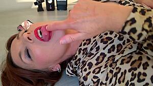 Bettie Hayward explores fantasies as the office secretary in free edition