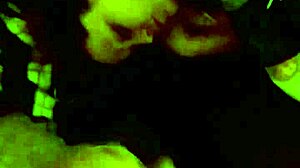 Detailed Cumshot Scene While She Sucks His Cock in the Bedroom