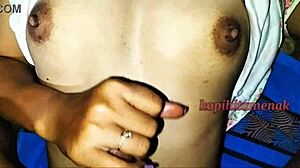 i can't believe i cummed on my niece's small asian tits during that homemade handjob session