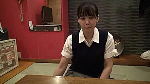 Desperate Uniform Girl Sells Body for Cash Now!