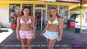 Hot 18-Year-Old Farm Girls Flash Naked in Florida Outdoors