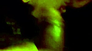 Detailed Cumshot Scene While She Sucks His Cock in the Bedroom