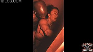 yo, check ruby muscle in red light district... damn!