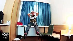 They feel intense arousal sucking her feet before passionately fucking her wet pussy