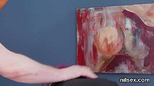 hey, this sexy cutie gets painful ass therapy in the hole asylum, deepthroat and licking included