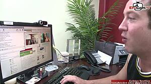 Camgirl Lets User with Monster Cock Pound Her Tight Pussy Hard
