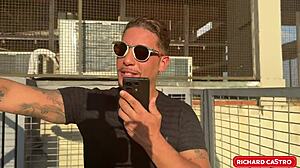 Talking To Wife While Eating Her Friend's Pussy