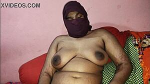 Big ass Indian stepmom shocked by stepson’s unexpected fuck and cum inside.